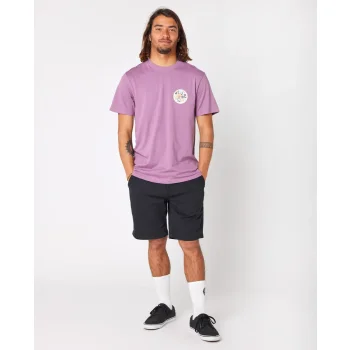 RIP CURL T-SHIRT PASSAGE DUSTY PURPLE