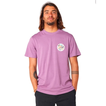 RIP CURL T-SHIRT PASSAGE DUSTY PURPLE