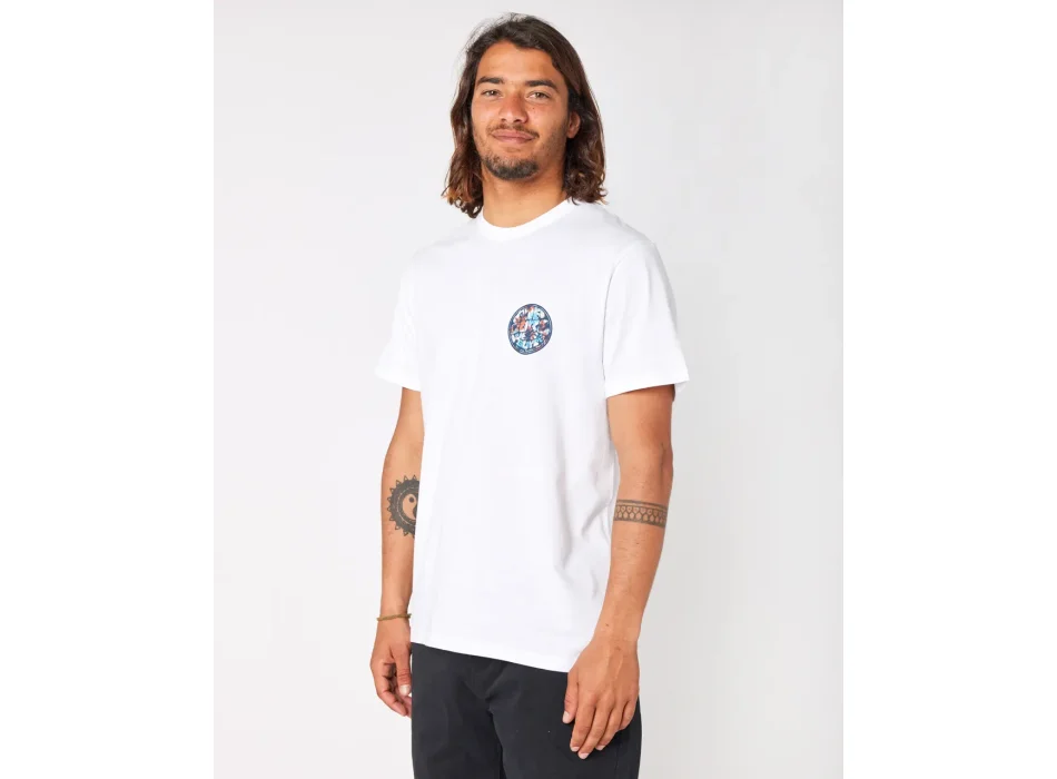 RIP CURL T-SHIRT PASSAGE WHITE