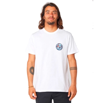 RIP CURL T-SHIRT PASSAGE WHITE