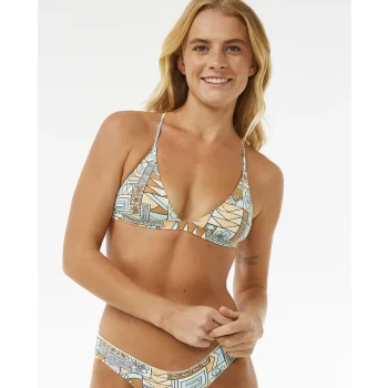 RIP CURL TOP BIKINI BLOCK PARTY BLUE