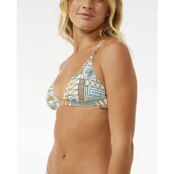 RIP CURL TOP BIKINI BLOCK PARTY BLUE