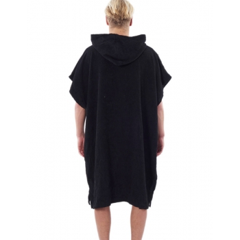 RIP CURL WET AS PONCHO IN SPUGNA BLACK