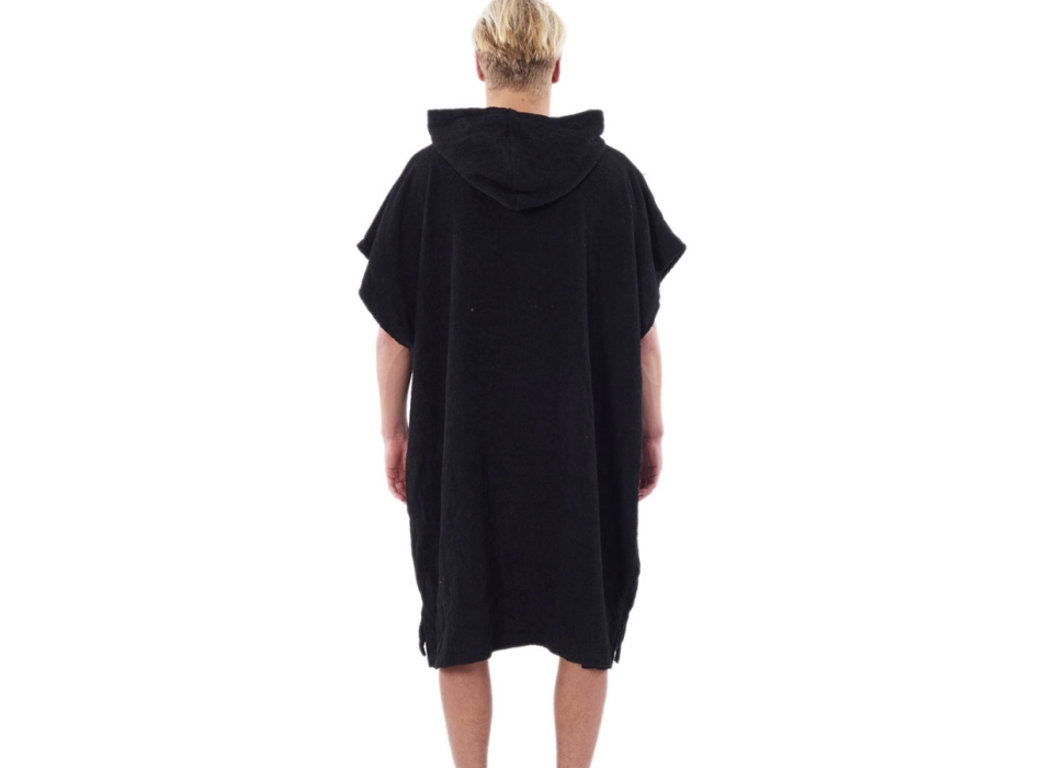 RIP CURL WET AS PONCHO IN SPUGNA BLACK