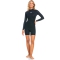 ROXY PROLOGUE 2/2 BACK ZIP MUTA CORTA DONNA BLACK