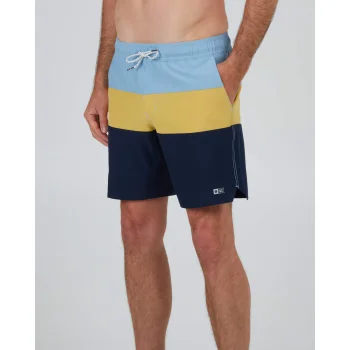 SALTY CREW BEACONS 2 ELASTIC BOARDSHORTS 18" SEAWEED