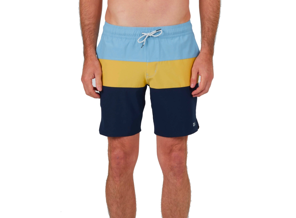 SALTY CREW BEACONS 2 ELASTIC BOARDSHORTS 18" SEAWEED