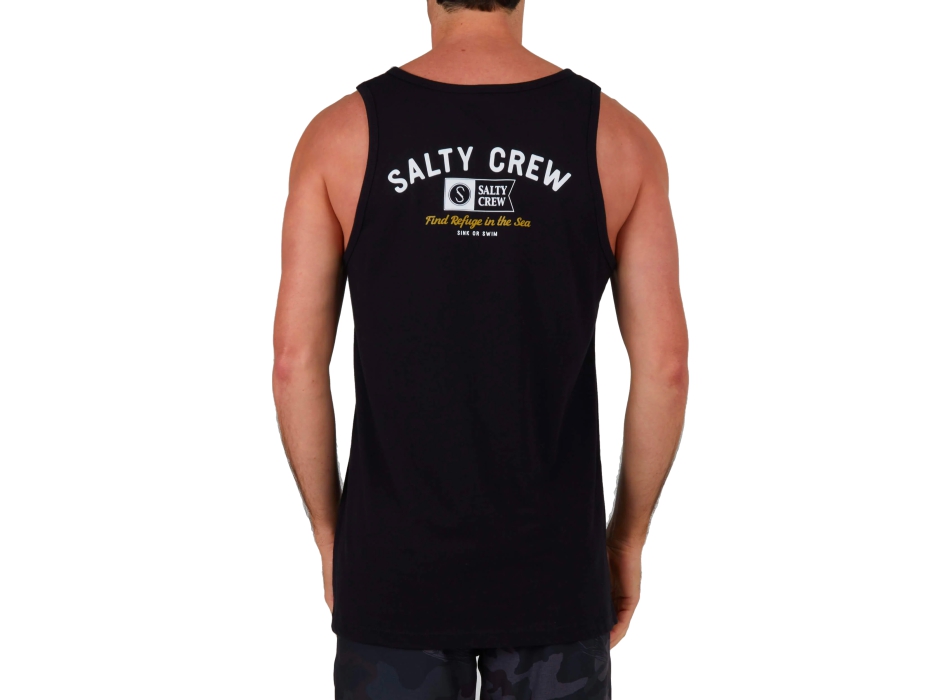 SALTY CREW SURF CLUB CANOTTA BLACK