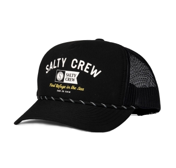 SALTY CREW SURF CLUB TRUCKER CAPPELLINO BLACK