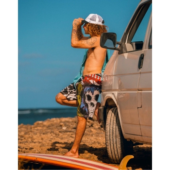 SCORPION BAY BOARDSHORTS JAM SHORT STRANGER SKULL