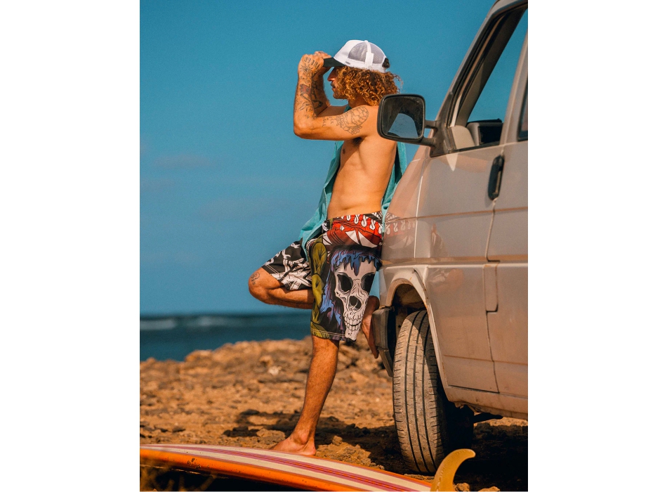 SCORPION BAY BOARDSHORTS JAM SHORT STRANGER SKULL