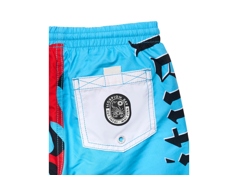 SCORPION BAY JAM SHORT RITUAL SCORPION PANTALONCINI MARE BAMBINO