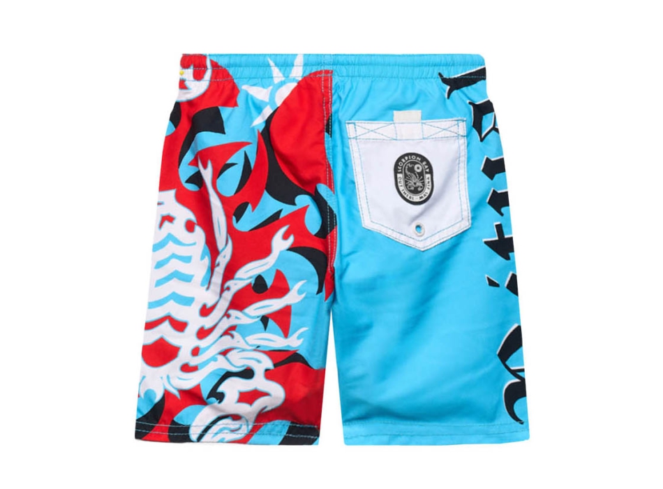 SCORPION BAY JAM SHORT RITUAL SCORPION PANTALONCINI MARE BAMBINO