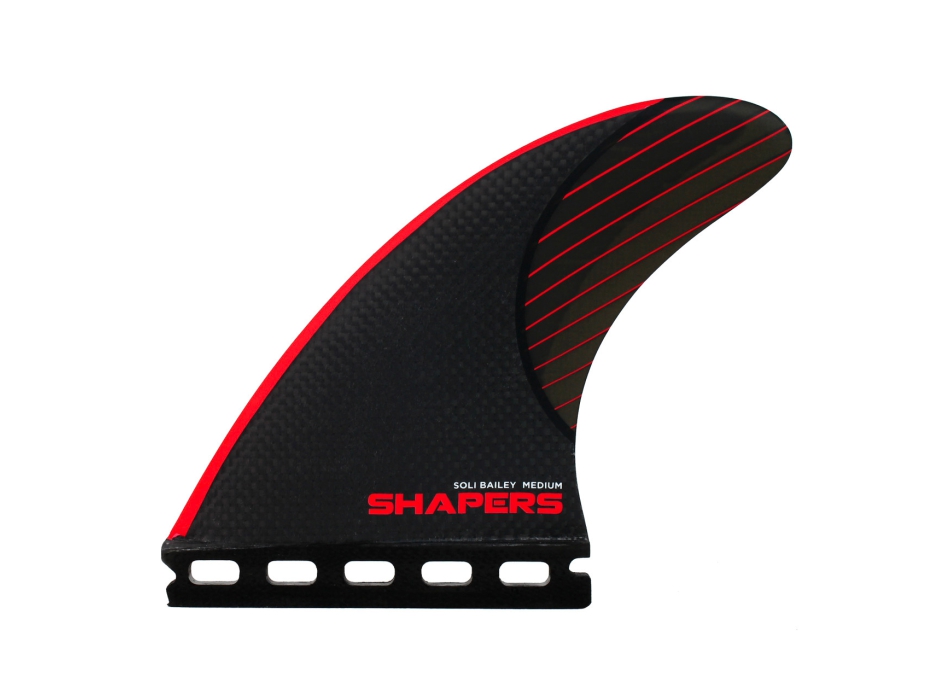 SHAPERS PINNE SOLI BAILEY STEALTH THRUSTER SINGLE TAB MEDIUM