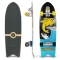 SMOOTHSTAR 32" FLYING FISH YELLOW BLACK SURFSKATE COMPLETO