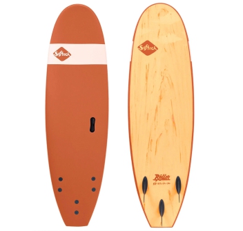 SOFTECH ROLLER 6'0"- 8'4'' HANDSHAPED SOFTBOARD CLAY