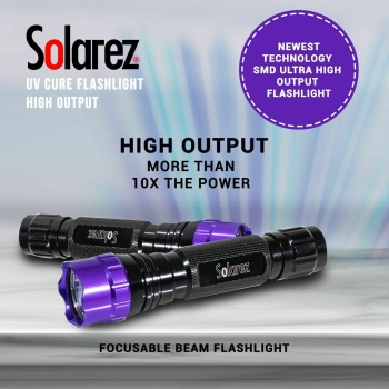 SOLAREZ UVA FLASHLIGHT TORCIA PER SOLAREZ