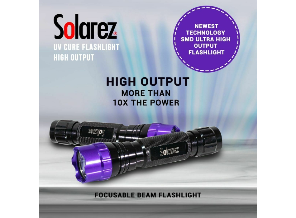 SOLAREZ UVA FLASHLIGHT TORCIA PER SOLAREZ