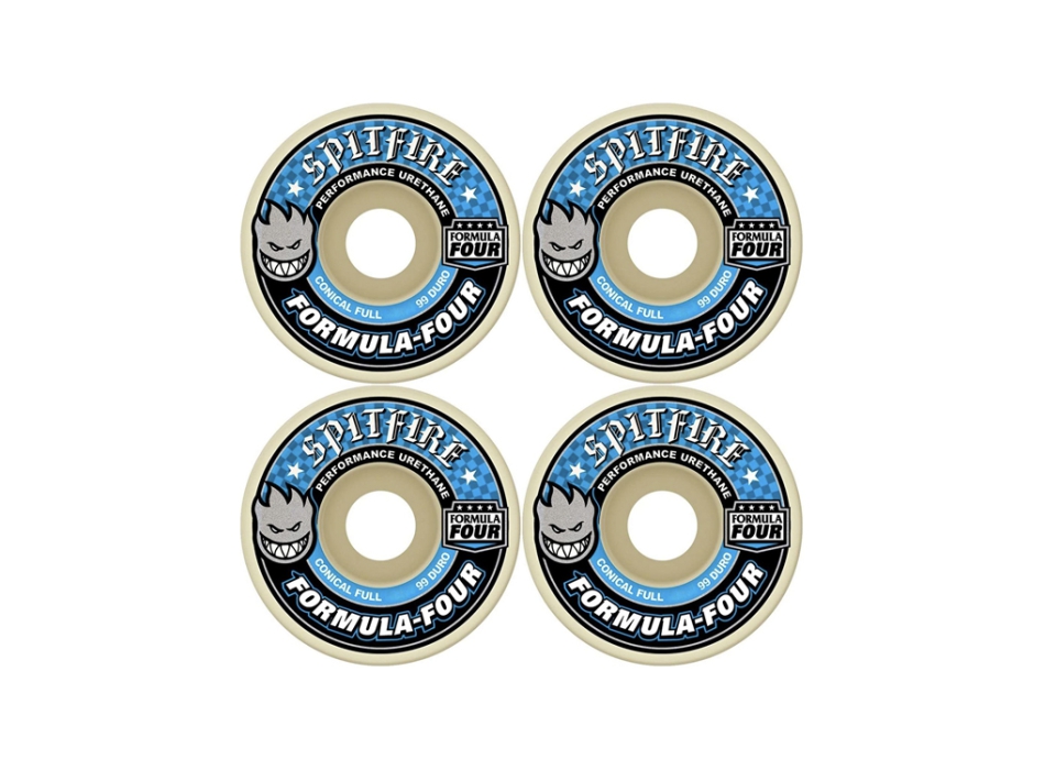 SPITFIRE WHEELS F4 99D CONICAL FULL RUOTE SKATE 52MM