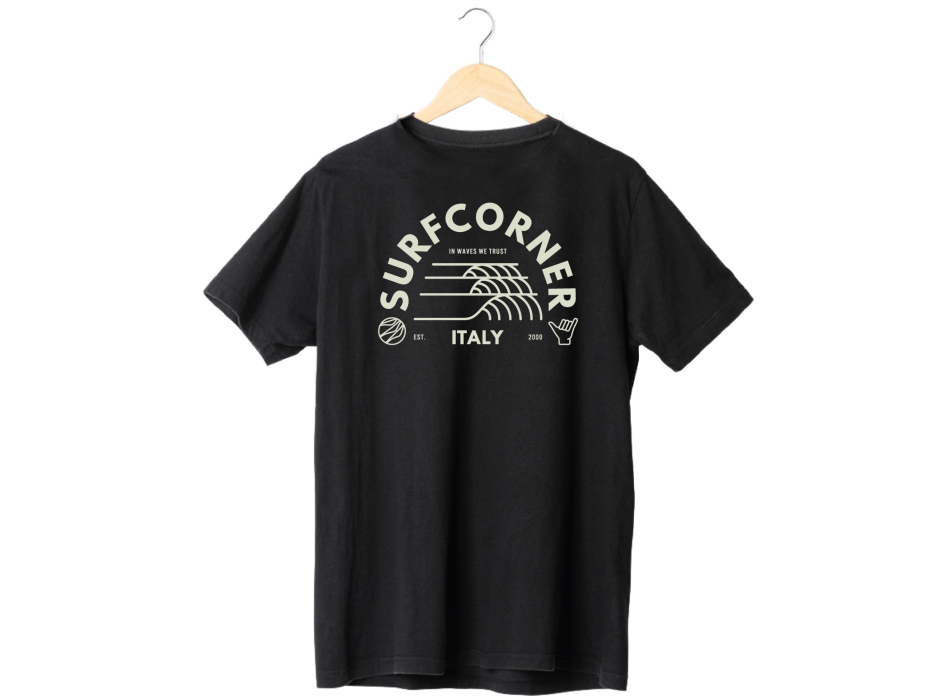 SURFCORNER T-SHIRT LOGO