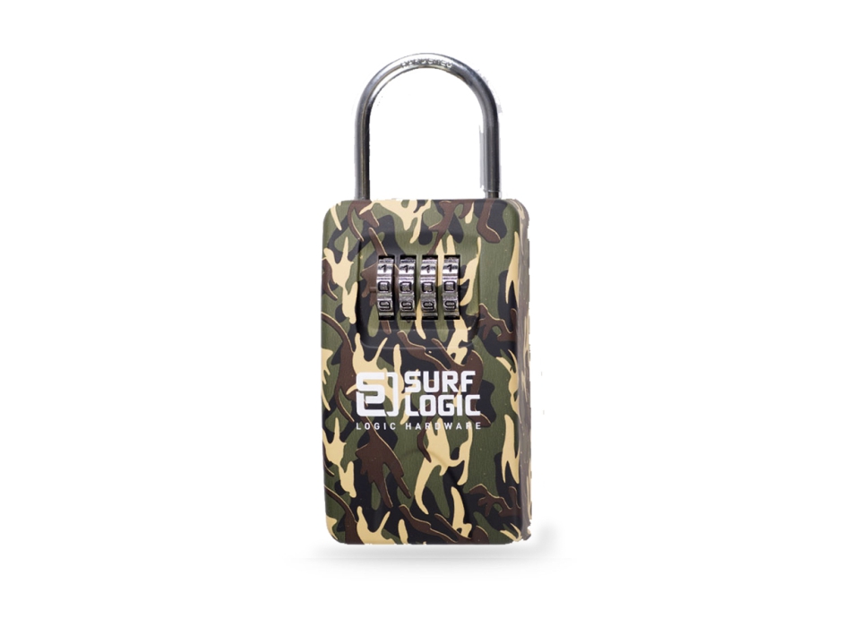 SURFLOGIC MAXI KEY SECURITY LUCCHETTO PORTA CHIAVI CAMO