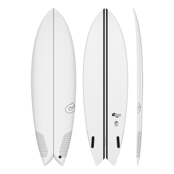 TORQ 6'10" TEC2 FISH TWIN FIN