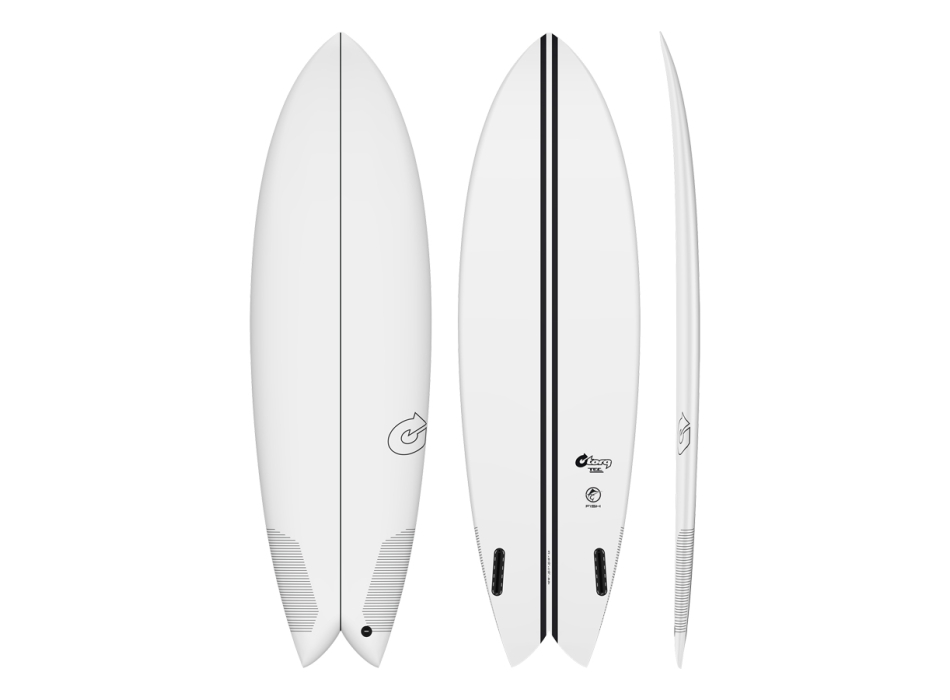 TORQ 6'10" TEC2 FISH TWIN FIN