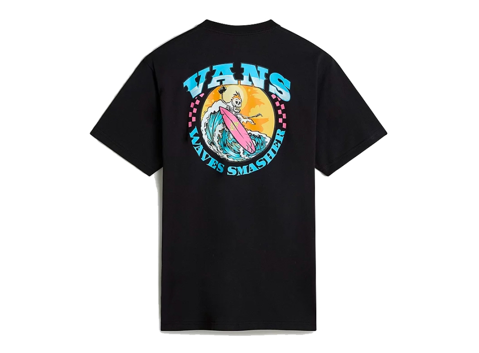 VANS TRUE WAVES T-SHIRT BLACK